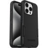 OtterBox iPhone 15 Pro (Only) Commuter Series Case – BLACK, slim & tough, pocket-friendly, with port protection (ships in polybag, ideal for business customers)(Black)