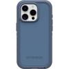 OtterBox iPhone 15 Pro (Only) Defender Series XT Clear Case – Mountain Frost (Clear), Screenless, Rugged, Snaps to MagSafe, Lanyard Attachment(Blue)