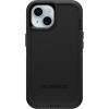 OtterBox iPhone 15, iPhone 14, and iPhone 13 Defender Series Case – BLACK, screenless, rugged & durable, with port protection, includes holster clip kickstand