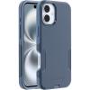 OtterBox iPhone 16 Plus – Case – Commuter MagSafe Series – Personalize with Photo, Text & Logo -Snaps to MagSafe – Raised Edges Protect Camera & Screen – Non-Retail Packaging (Sagebrush (Green))(Baby Blue Jeans)