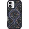 OtterBox iPhone 16 Symmetry Series Clear Case – Baby Blue Jeans(New: Floral Romance Blue)