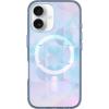OtterBox iPhone 16 Symmetry Series Clear Case – Baby Blue Jeans(New: Opal Prism Blue)