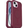 OtterBox iPhone 16e, 15, 14, & 13 Defender Series – Foxberry Pink, screenless, rugged & durable, with port protection, snaps to MagSafe