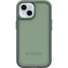 OtterBox iPhone 16e, 15, 14, & 13 Defender Series XT Case – Baby Blue Jeans (Blue), screenless, Rugged, Snaps to MagSafe, Lanyard Attachment(Green)
