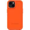 OtterBox iPhone 16e, 15, 14, & 13 Defender Series XT Case – High Visibility (Orange), screenless, rugged, snaps to MagSafe, lanyard attachment (ships in polybag)