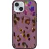 OtterBox iPhone 16e, 15, 14, & 13 Symmetry Series Clear Case – Stardust(New: Leopard Shift Pink)