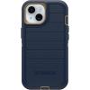 OtterBox iPhone 16e (Only) – Defender Series Case – Baby Blue Jeans (Blue) – Case Only – Rugged & Durable – with Port Protection – Microbial Defense Protection(Blue Suede Shoes)