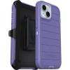 OtterBox iPhone 16e (Only) – Defender Series Case – Black – Screenless – Rugged & Durable – with Port Protection – Holster Clip Includes – Microbial Defense Protection(Mountain Majesty (Purple))