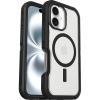 Otterbox Defender XT Clear iPhone 16 Plus Case, Dark Side – Clear/Black US Military MIL Standard(Black)