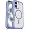 Otterbox Defender XT Clear iPhone 16 Plus Case, Dark Side – Clear/Black US Military MIL Standard(purple)