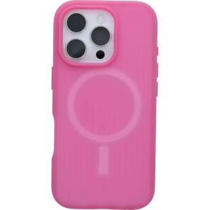OtterBox iPhone 16 Pro Symmetry Series Soft Touch for MagSafe – Foxberry Pink