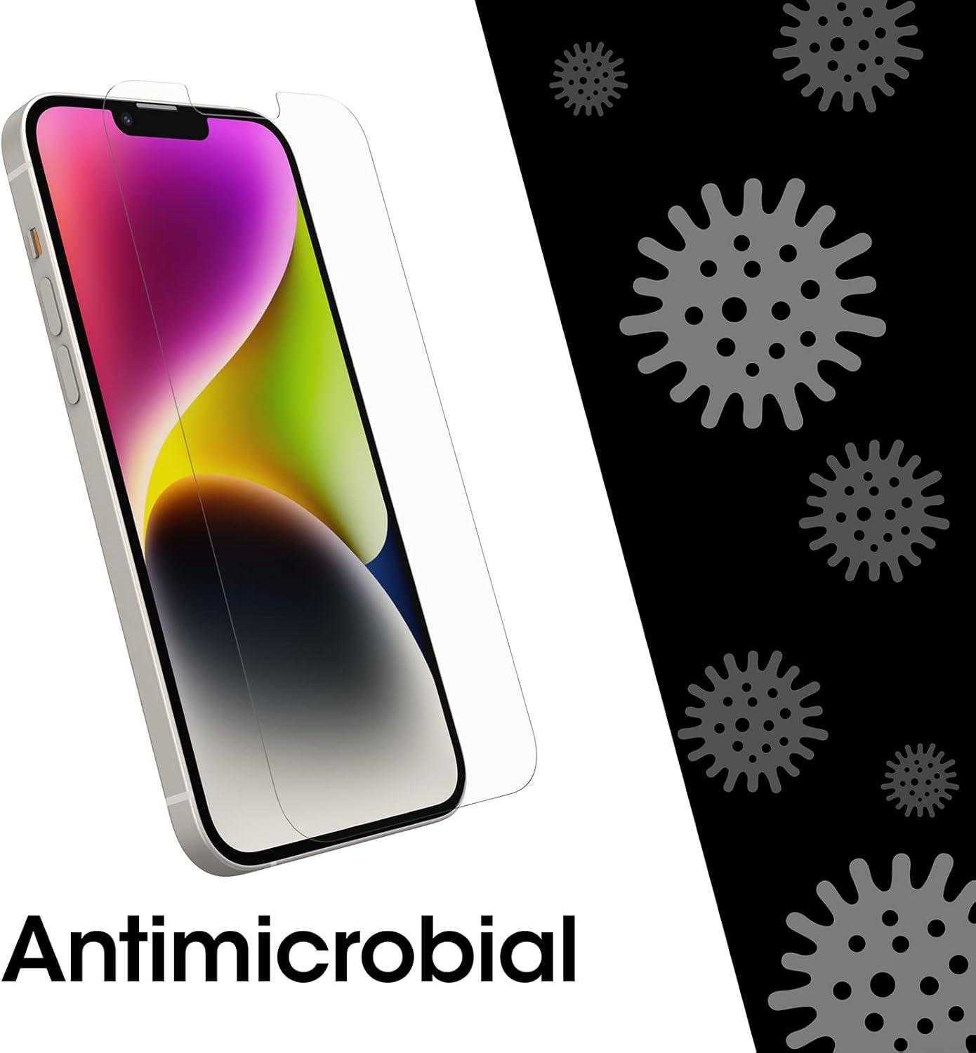 imageOtterBox ALPHA FLEX SERIES ANTIMICROBIAL Screen Protector for iPhone 14 Plus