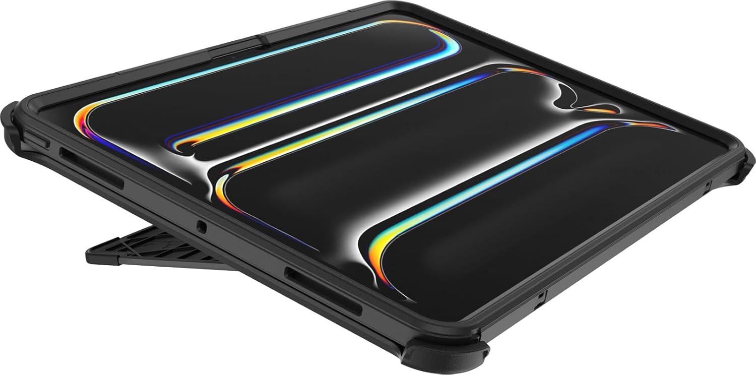 imageOtterBox Defender Series Case for iPad Pro 13inch M4 and M5 2024 Black Rugged Durable MultiLayer ProtectionBlack