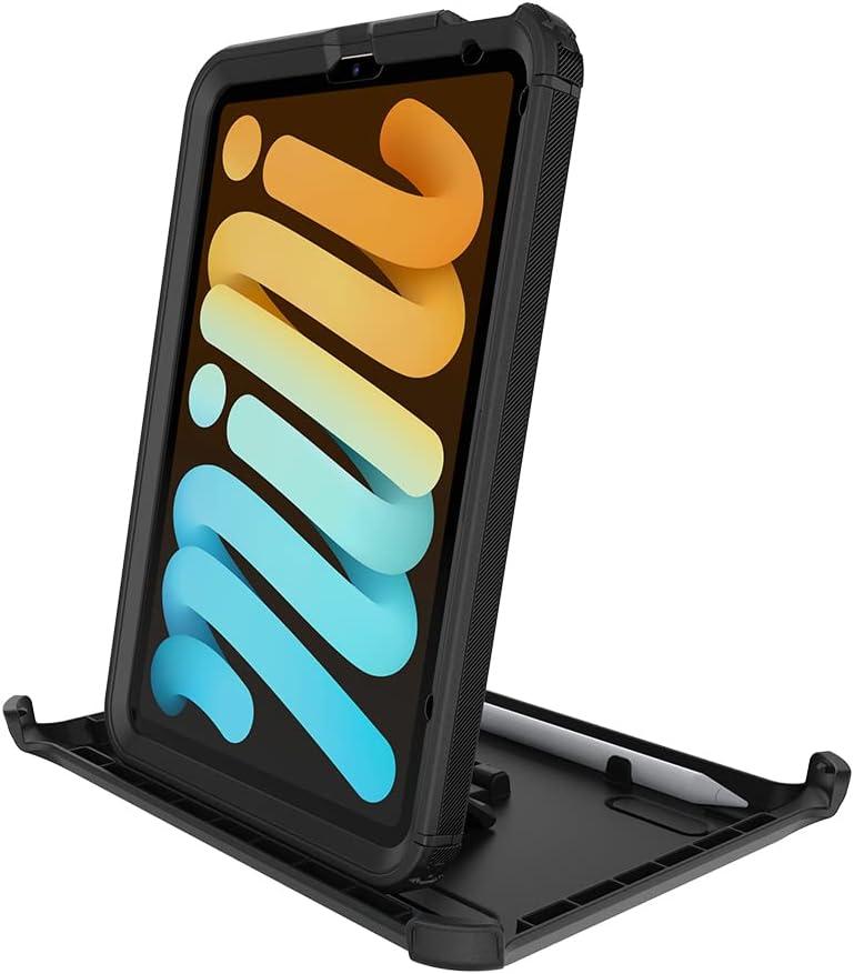 imageOtterBox Defender Series Case for iPad mini A17 and iPad mini 6th gen Black Rugged Durable MultiLayer Protection Rugged Durable MultiLayer Protection