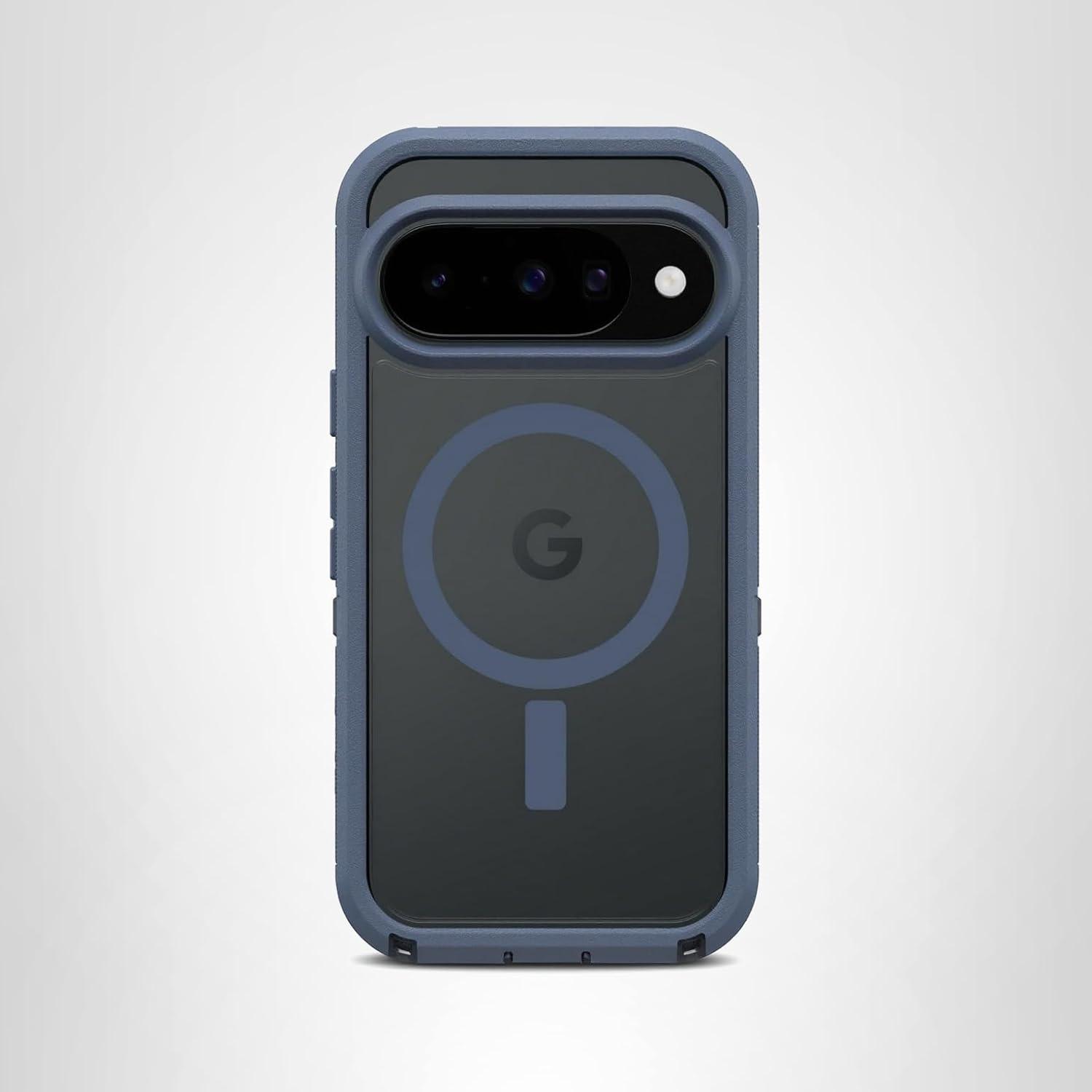 imageOtterBox Defender Series Pro XT Case with Pixelsnap for Google Pixel 10 ampamp Pixel 10 Pro Baby Blue JeansBootcut Blue