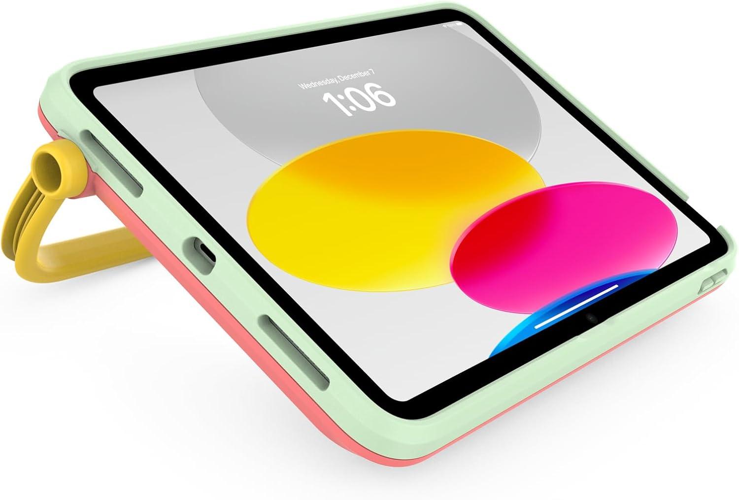 imageOtterBox Made for Kids Case for iPad A16 ampamp iPad 10th Gen FLOATIES Blue Durable Easy Grip ridges Easy to Clean Single Unit Ships in Poly Bag Ideal for Business CustomersPink