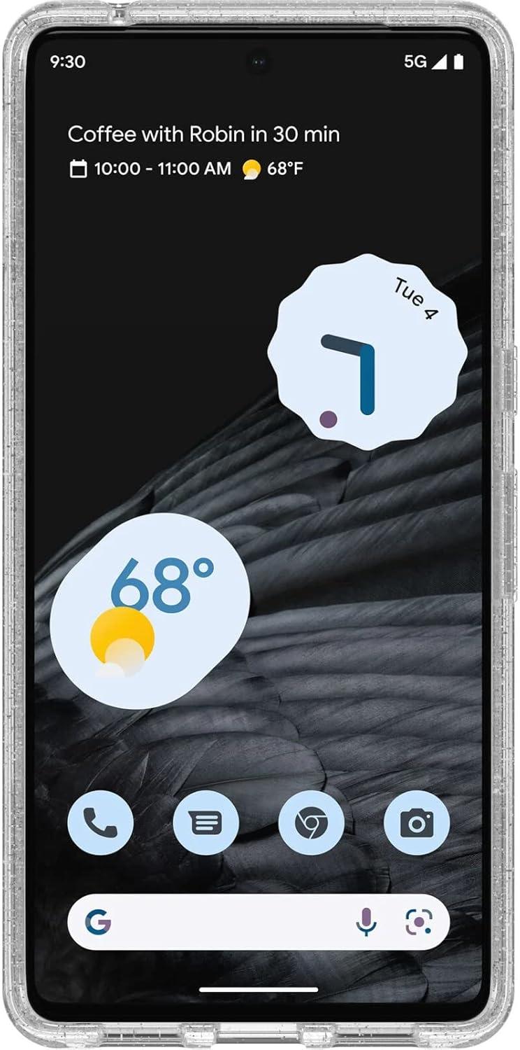 imageOtterBox Symmetry Clear Series Case for Google Pixel 7 Pro Only NonRetail Packaging Stardust Clear Glitter