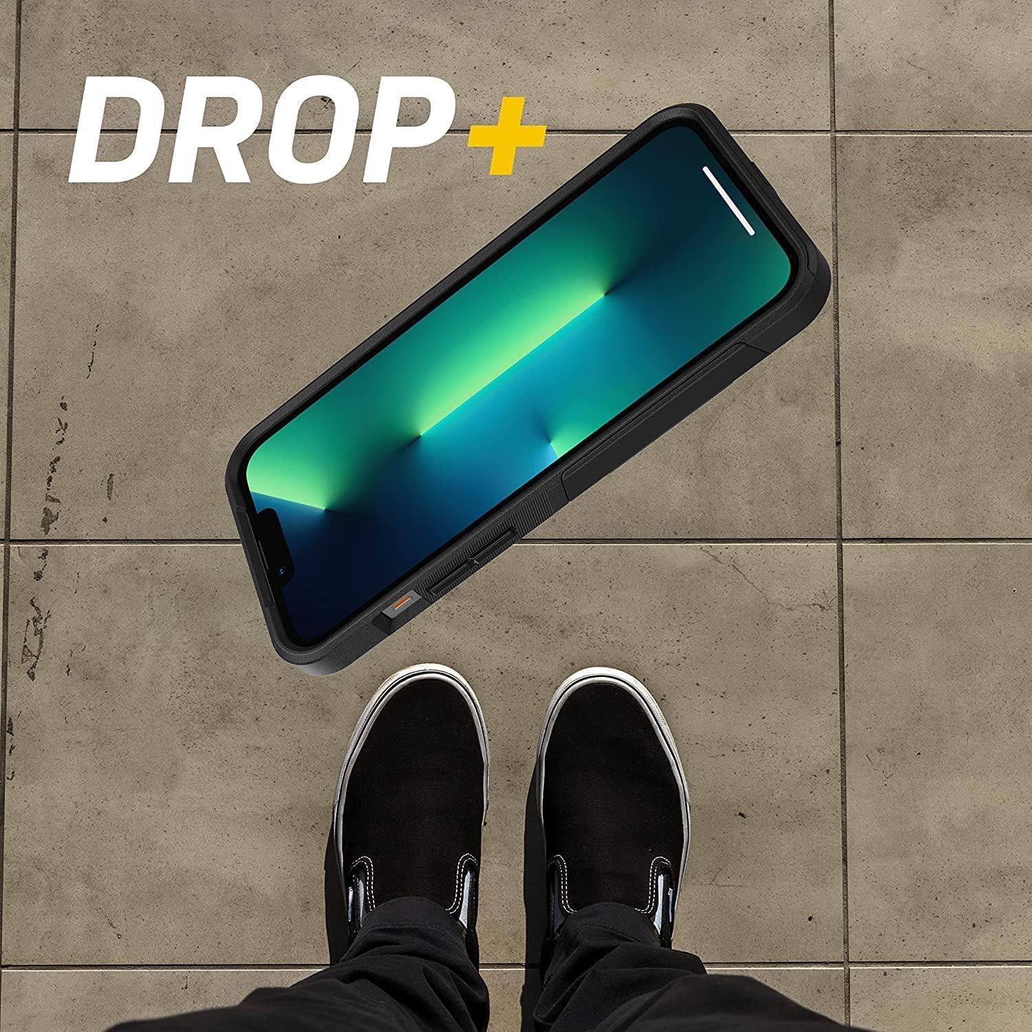 imageOtterBox iPhone 13 Pro Max ampamp iPhone 12 Pro Max Commuter Series Case Black Slim ampamp Tough PocketFriendly with Port ProtectionSolid