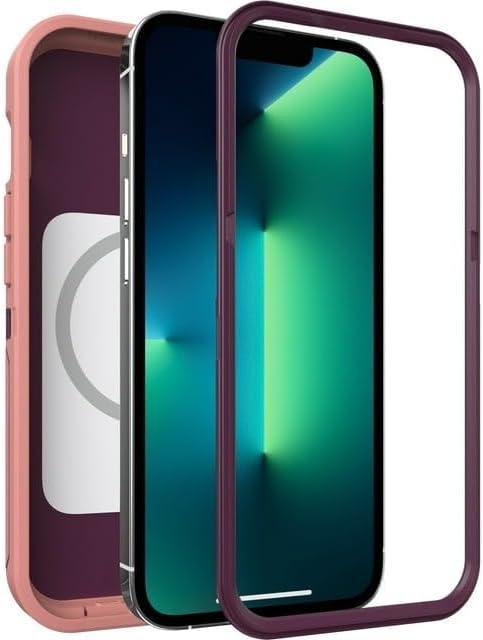 imageOtterBox iPhone 13 Pro ONLY Holster Available Upon Request and not Included See Packaging for Details Defender Series XT Case Purple screenless Rugged Snaps to MagSafe Lanyard Attachment
