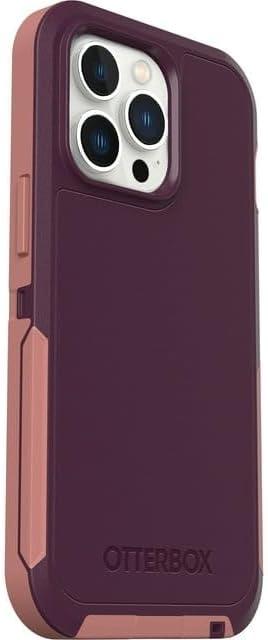 imageOtterBox iPhone 13 Pro ONLY Holster Available Upon Request and not Included See Packaging for Details Defender Series XT Case Purple screenless Rugged Snaps to MagSafe Lanyard Attachment