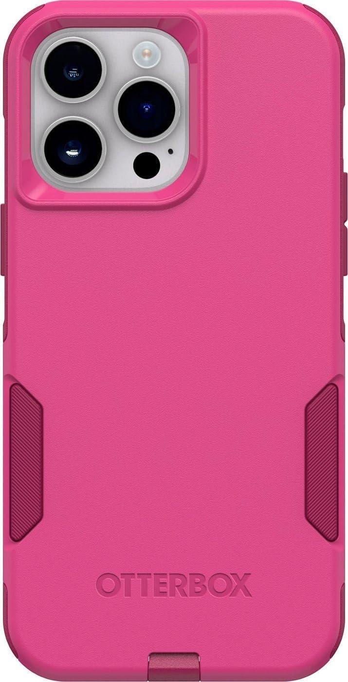 imageOtterBox iPhone 14 Pro Max ONLY Commuter Series Case INTO The Fucshia Pink Slim ampamp Tough PocketFriendly with Port Protection