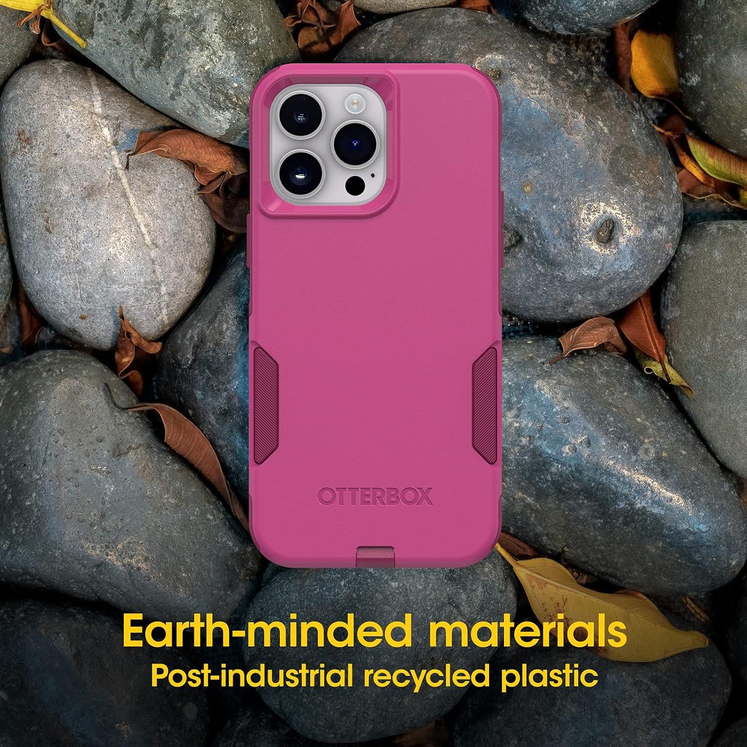 imageOtterBox iPhone 14 Pro Max ONLY Commuter Series Case INTO The Fucshia Pink Slim ampamp Tough PocketFriendly with Port Protection