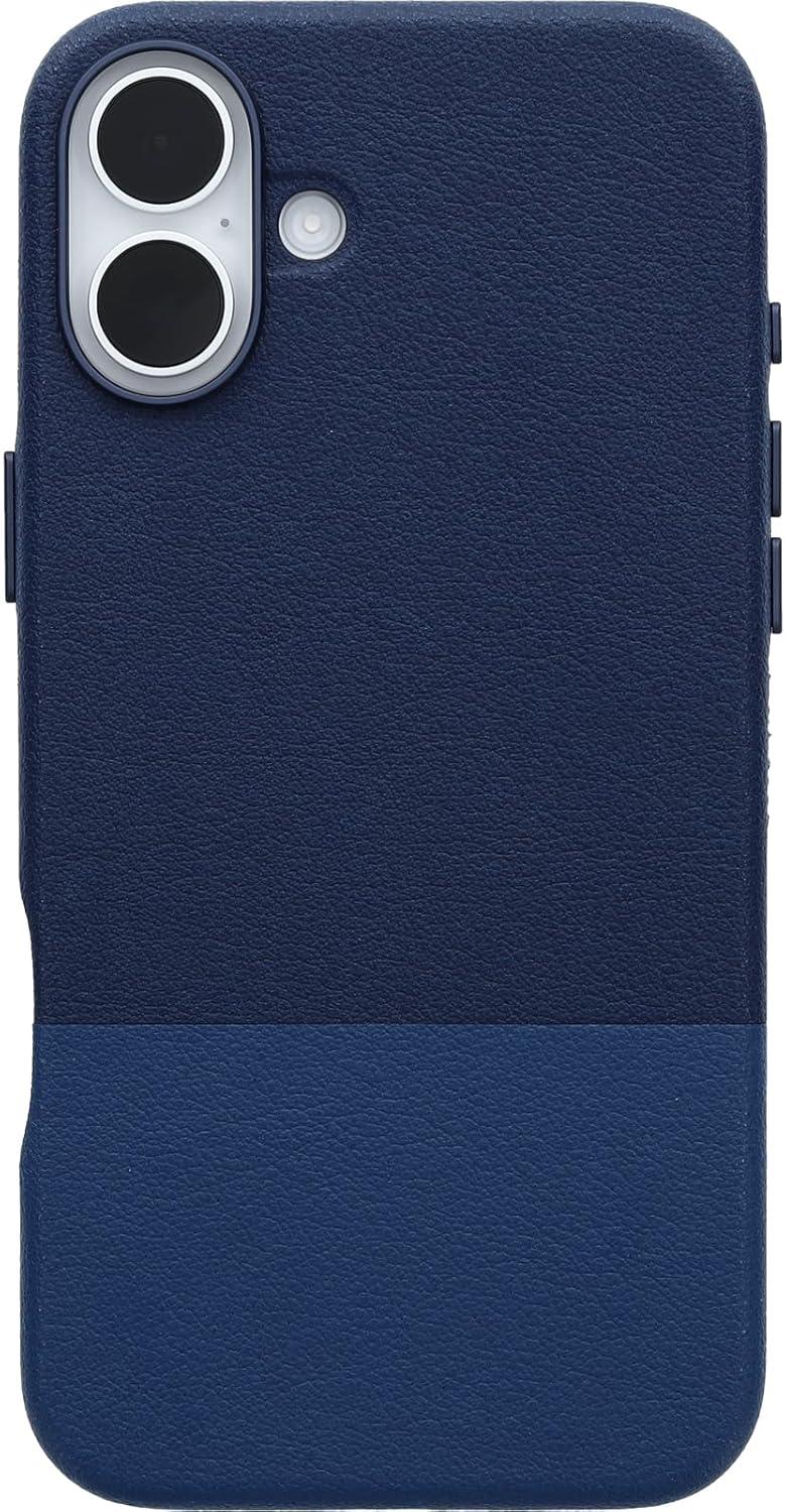 imageOtterBox iPhone 16 Plus Statement Series Cactus Leather for MagSafe Azure Oasis BlueAzure Oasis Blue