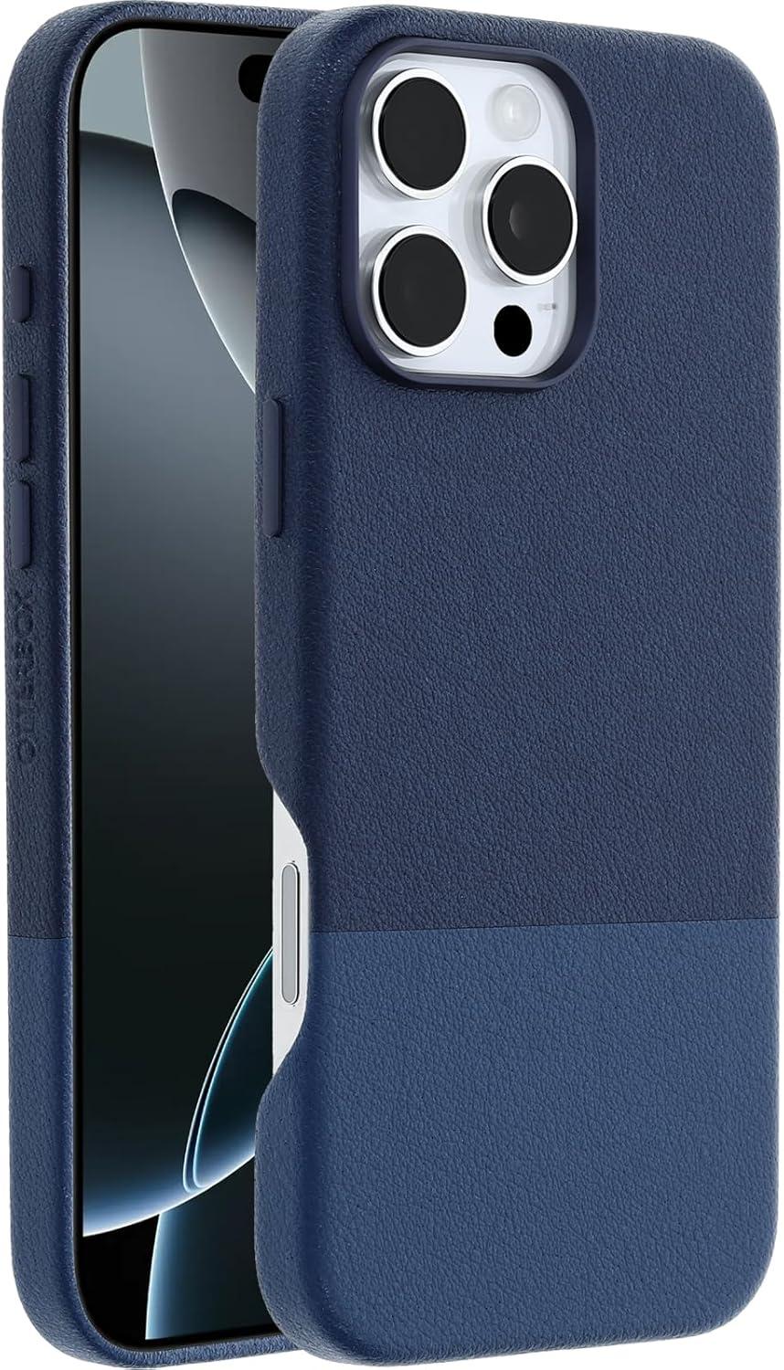 imageOtterBox iPhone 16 Plus Statement Series Cactus Leather for MagSafe Azure Oasis BlueAzure Oasis Blue