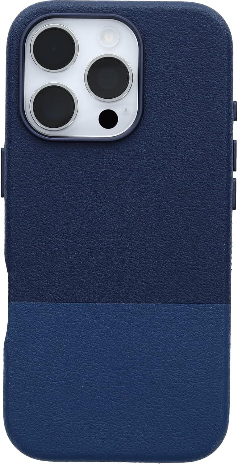 imageOtterBox iPhone 16 Plus Statement Series Cactus Leather for MagSafe Azure Oasis BlueAzure Oasis Blue