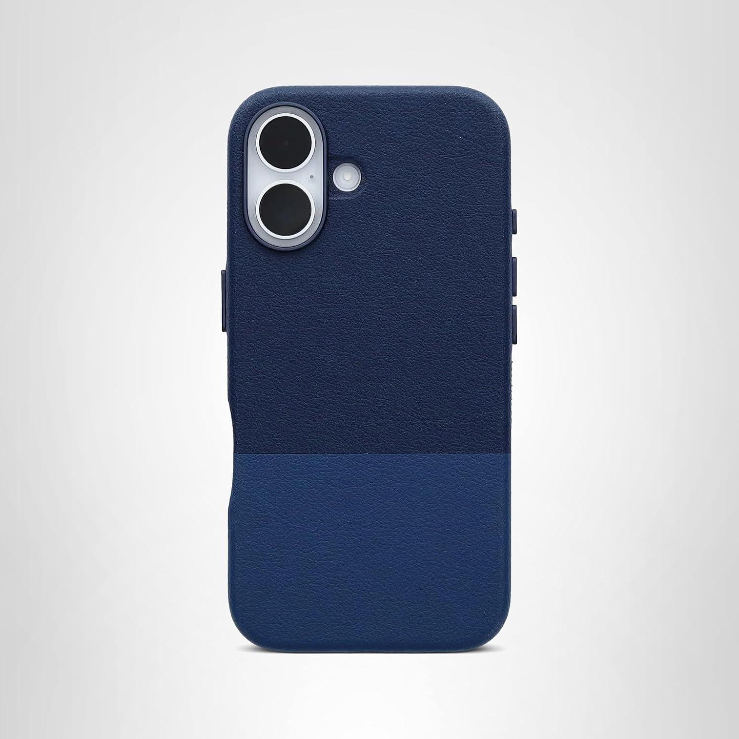 imageOtterBox iPhone 16 Plus Statement Series Cactus Leather for MagSafe Azure Oasis BlueAzure Oasis Blue
