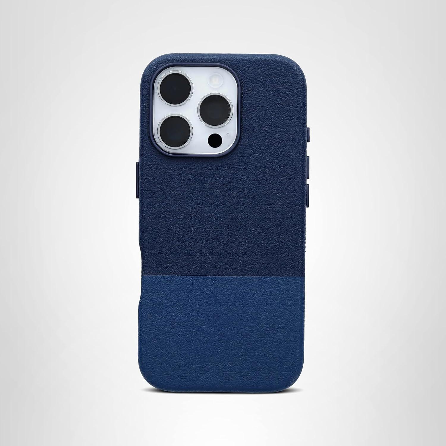 imageOtterBox iPhone 16 Plus Statement Series Cactus Leather for MagSafe Azure Oasis BlueAzure Oasis Blue