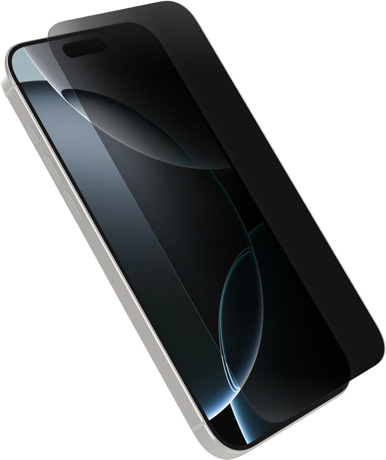 imageOtterBox iPhone 16 Pro Max Premium Pro Glass Privacy Guard Screen Protector