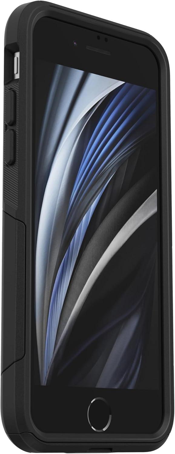 imageOtterBox iPhone SE 3rd ampamp 2nd Gen iPhone 8 ampamp iPhone 7 not Compatible with Plus Sized Models Commuter Series Case Black Slim ampamp Tough PocketFriendly with Port Protection