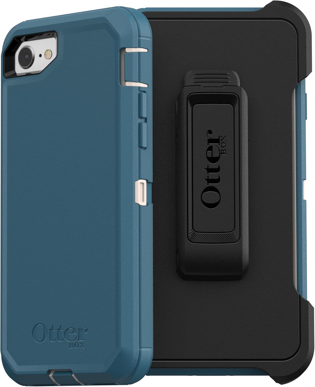 imageOtterBox iPhone SE 3rd ampamp 2nd Gen iPhone 8 ampamp iPhone 7 not Compatible with Plus Sized Models Defender Series Case Big SUR Rugged ampamp Durable with Port Protection Includes Holster Clip Kickstand