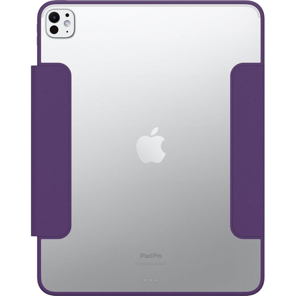 imageOtterBox Defender Series Case for iPad Pro 13inch M4 and M5 2024  Black Rugged Durable MultiLayer ProtectionPurple