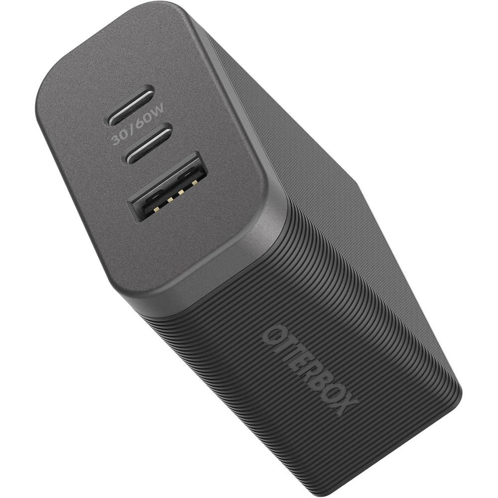 imageOtterBox Premium Pro Fast Charge USBC Wall Charger 72W  Nightshade Black