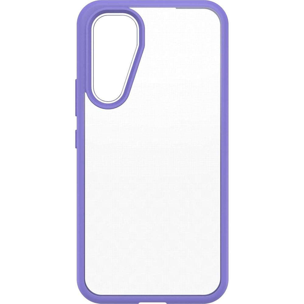imageOtterBox Samsung Galaxy A54 5G Prefix Series Case Stardust ClearGlitter UltraThin PocketFriendly Raised Edges Protect Camera ampamp Screen Wireless Charging CompatiblePurple