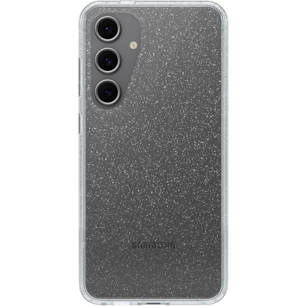 imageOtterBox Samsung Galaxy S24 FE Symmetry Series Clear Case Stardust UltraSleek Wireless Charging Compatible Raised Edges Protect Camera ampamp ScreenStardust