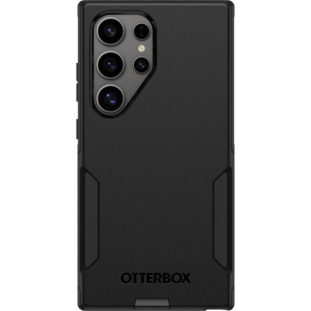 imageOtterBox Samsung Galaxy S24 Ultra Commuter Series Case  Single Unit Ships in Polybag Ideal for Business Customers  BLACK  slim ampamp tough pocketfriendly with port protection