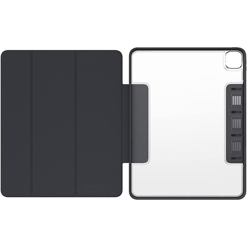 imageOtterBox Symmetry Series 360 Case for iPad Pro 129inch 5th Gen ONLY Scholar Grey UltraSleek Design Multiple Viewing Positions Magnetic SleepWake Cover