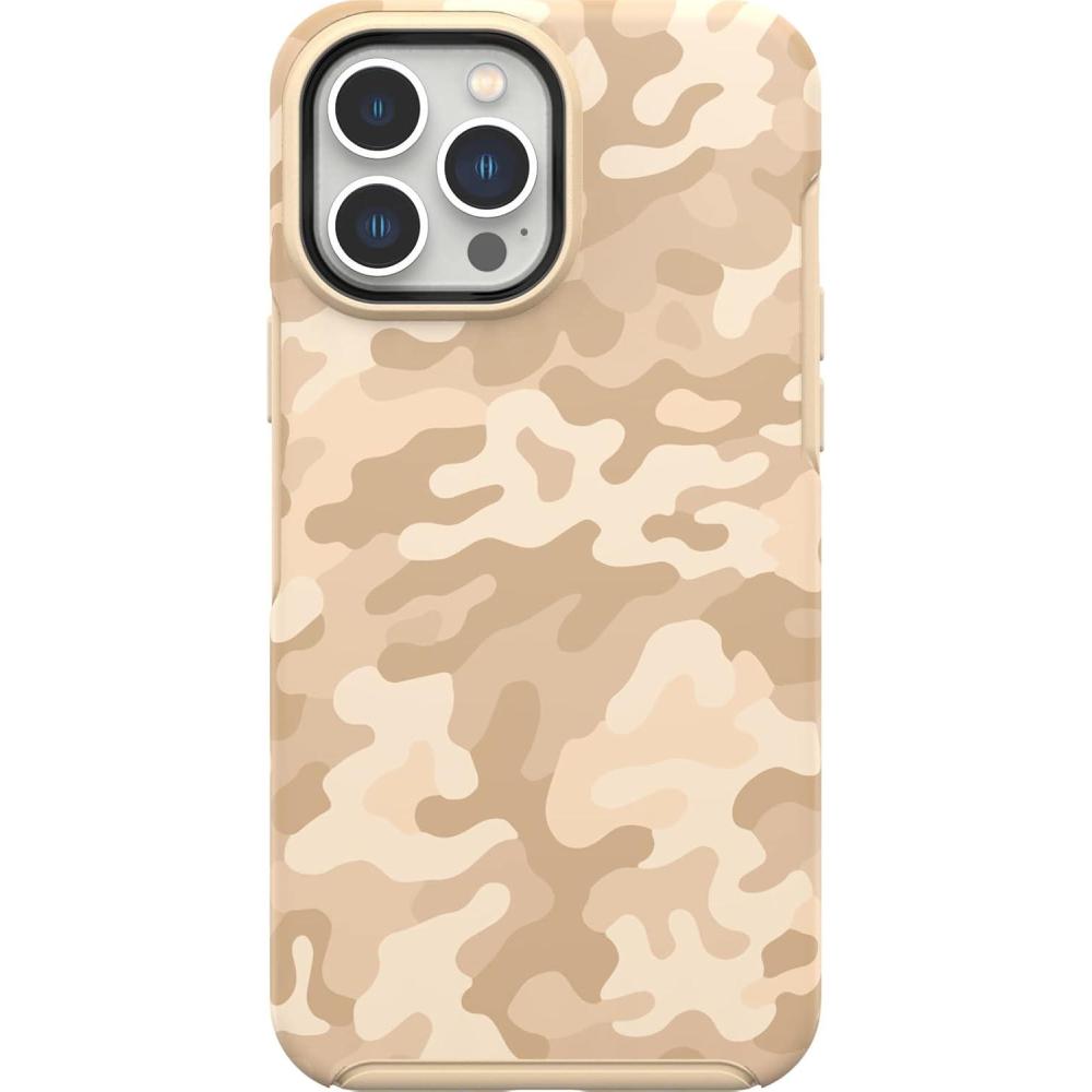imageOtterBox iPhone 13 Pro Max and iPhone 12 Pro Max Symmetry Series Case  Sandstorm CAMO UltraSleek Snaps to MagSafe Raised Edges Protect Camera ampamp Screen
