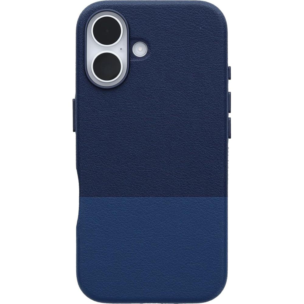imageOtterBox iPhone 16 Plus Statement Series Cactus Leather for MagSafe  Azure Oasis BlueAzure Oasis Blue