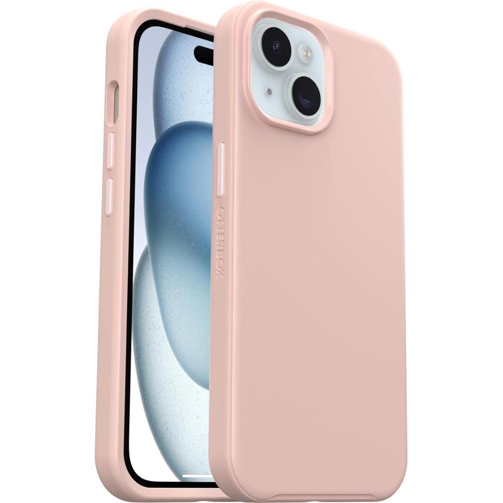imageOtterBox iPhone 16e 15 14 ampamp 13 Symmetry Series Case  Ballet Shoes Pink Snaps to MagSafe UltraSleek Raised Edges Protect Camera ampamp Screen