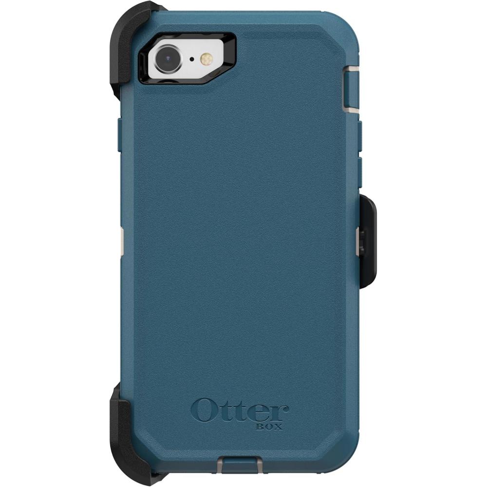 imageOtterBox iPhone SE 3rd ampamp 2nd Gen iPhone 8 ampamp iPhone 7 not Compatible with Plus Sized Models Defender Series Case Big SUR Rugged ampamp Durable with Port Protection Includes Holster Clip Kickstand