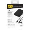 OtterBox 3-in-1 Mobile Charging Kit 5k mAh- Black(Black)