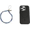 OtterBox Beaded Wrist Strap – Alpine Frost (White)(Indigo Lagoon)