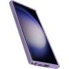 OtterBox Galaxy S23 Ultra Symmetry Series Case – Clear, Ultra-Sleek, Wireless Charging Compatible, Raised Edges Protect Camera & Screen(Purple)