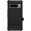 OtterBox Google Pixel 8 Pro Defender Series Case – Black, Rugged & Durable, with Port Protection, Includes Holster Clip Kickstand(Black)