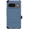 OtterBox Google Pixel 9 & 9 Pro Defender Series Case – BLACK, rugged & durable, with port protection, includes holster clip kickstand (Ships in Polybag)(Baby Blue Jeans)