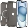 OtterBox iPhone 13, 14, 15 and 16e Commuter Series Case – Cottonwood Glen Brown